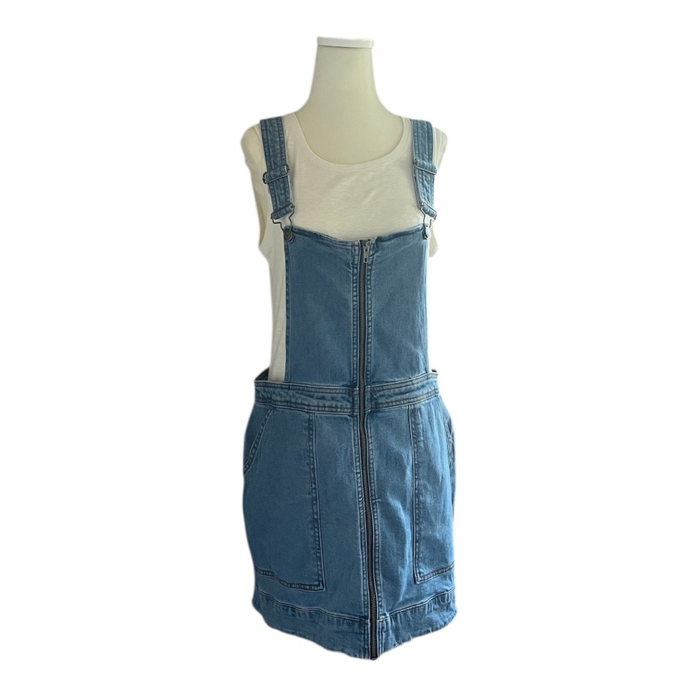 Wild fable denim mini overalls dress